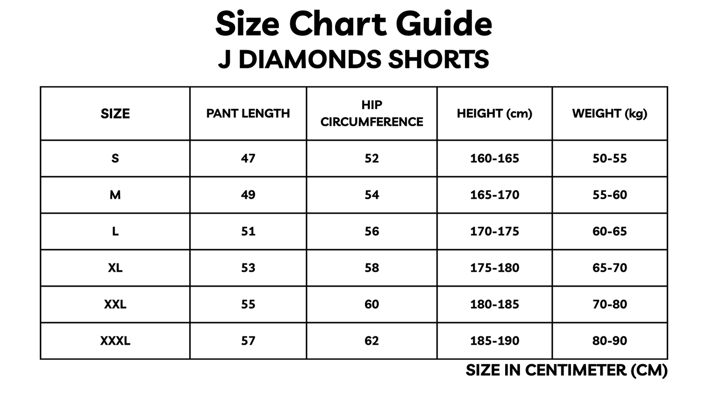 J Diamond Shorts