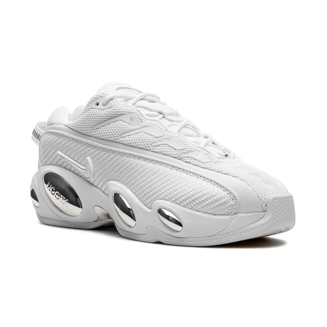 Sleek White Lightweight Sport Sneakers