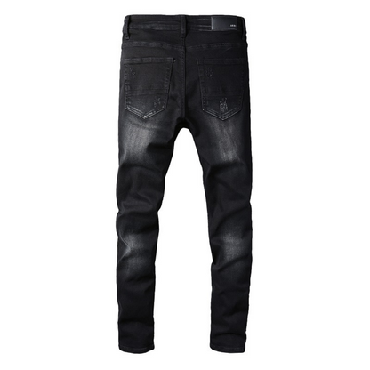 Black Angel Graphic Denim