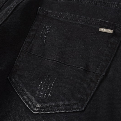 Black Angel Graphic Denim