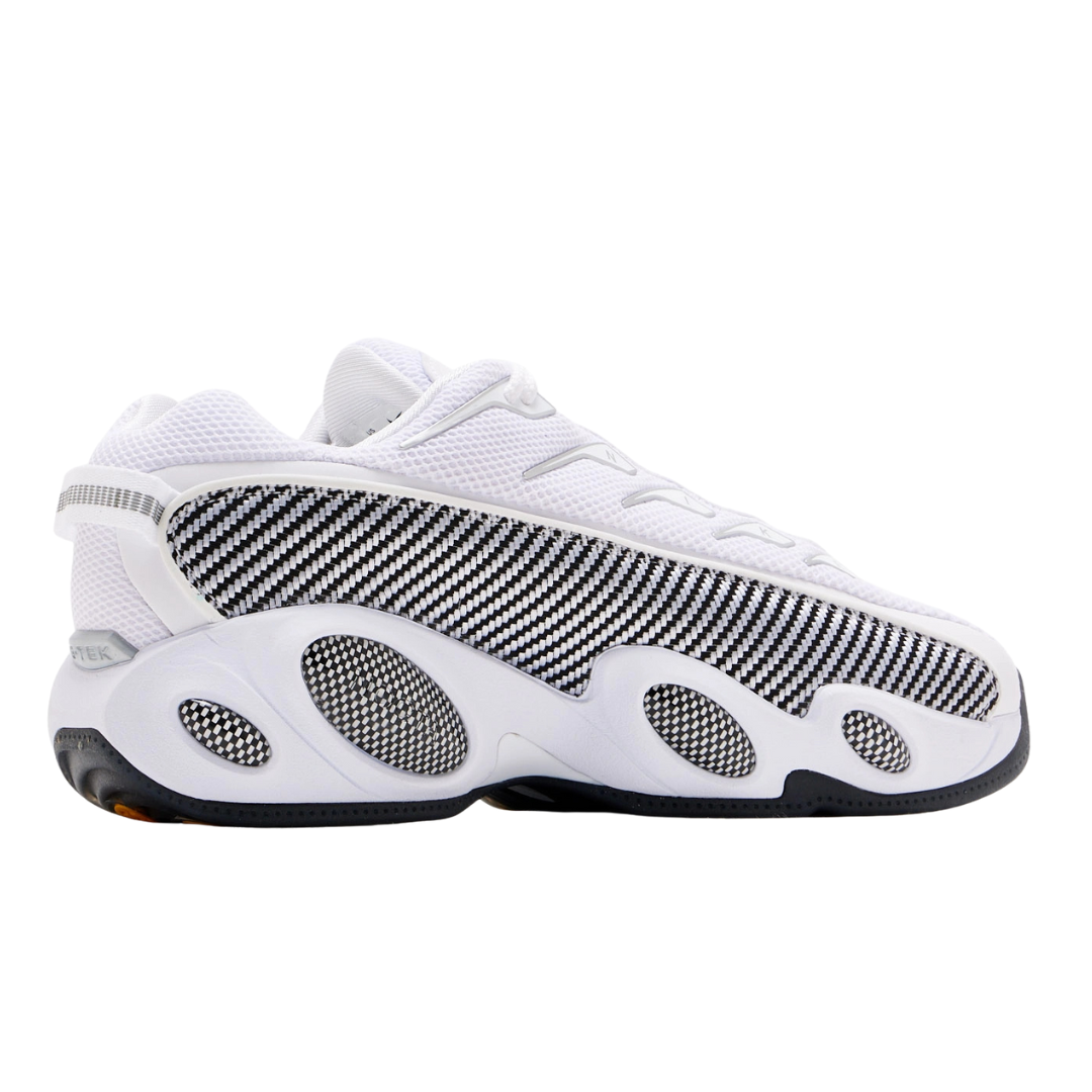 Sleek White Black Athletic Sneakers