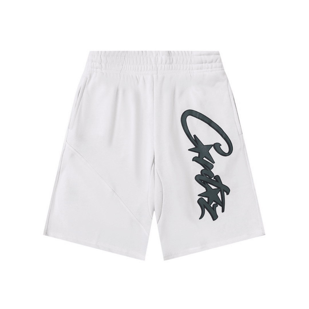 Rules the World White Shorts