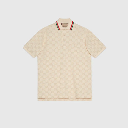 "GG" Monogram Polo Shirt