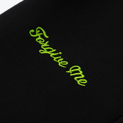 Syna Black Green Tracksuit